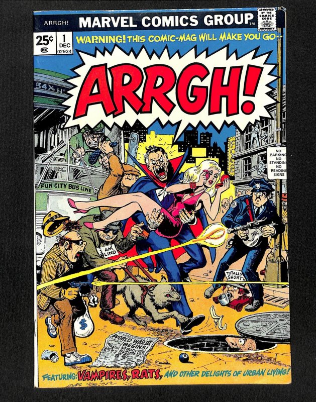 Arrgh! #1 FN/VF 7.0