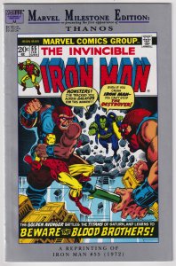 Iron Man #55 Milestone Edition Cover (1993) Iron Man [Key Issue]