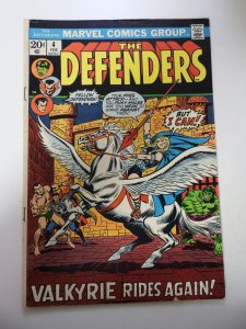 The Defenders #4 (1973) VG/FN Condition two tears bc