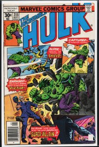 The Incredible Hulk #215 (1977) Hulk