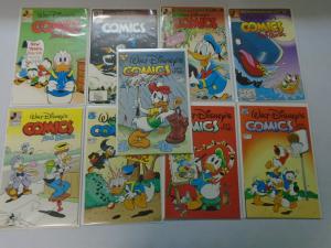 Walt Disneys Comics lot from #516-594 33 different issues average 8.0/VF (1987-9