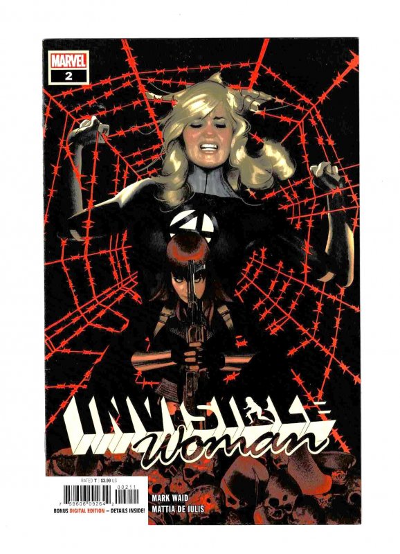 Invisible Woman #2A (2019), NM- (9.2) Invisible Woman allies with Black Widow!