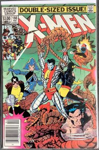 The Uncanny X-Men #166 Newsstand Edition (1983, Marvel) 1st App of Lockheed. NM