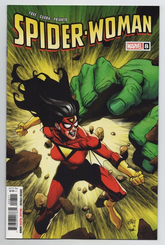Spider-Woman #8 Yu Main Cvr (Marvel, 2024) VF/NM