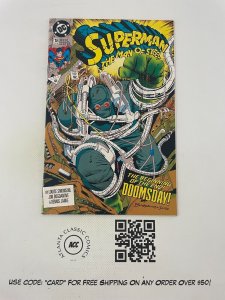 Superman The Man Of Steel #18 NM 1st Print DC Comic Book Doomsday Batman 17 J222