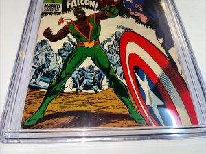 Captain America (1969) #117 (CGC 8.0) Stan Lee Story, 1st App Of The Falcon