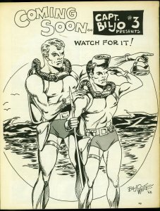 The Eye #2 1969- Biljo White- Origin issue- Comic Fanzine VF