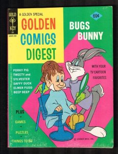 Golden Comics Digest #42 ~ 1975 Gold Key /Bugs Bunny ~ (VF+) WH