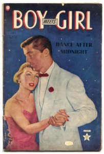 Boy Meets Girl #6 1950- Canadian edition- Dance After Midnight VG