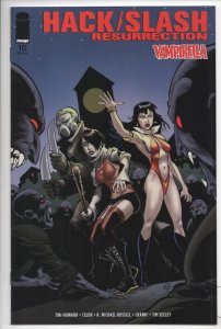 HACK SLASH Resurrection #10 B, NM, Terry cvr, 2017 2018, Horror Image Vampirella