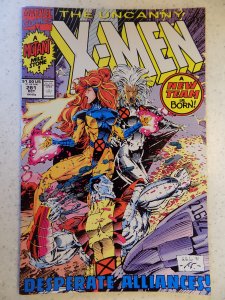 UNCANNY X-MEN # 281 MARVEL NEW TEAM