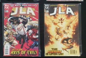 JLA 8PC (VF) FLASH FAX, A FOOL IN LOVE, JUSTICE LEAGUE ADVENTURES 1990-2003
