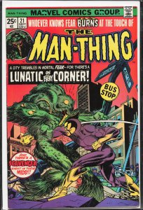 Man-Thing #21 (1975) Man-Thing