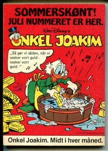 Onkel Joakim #7 1977-Disney-Danish-Uncle Scrooge-Carl Barks-Mickey Mouse-VG