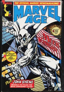 Marvel Age #74 (1989) Moon Knight