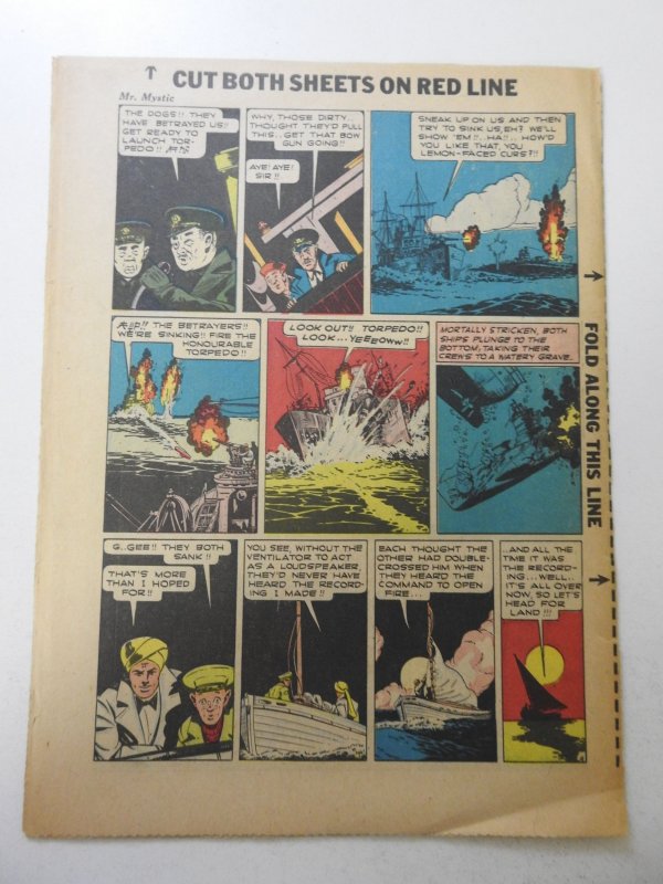 The Spirit #104 (1942) Newsprint Comic Insert Rare!