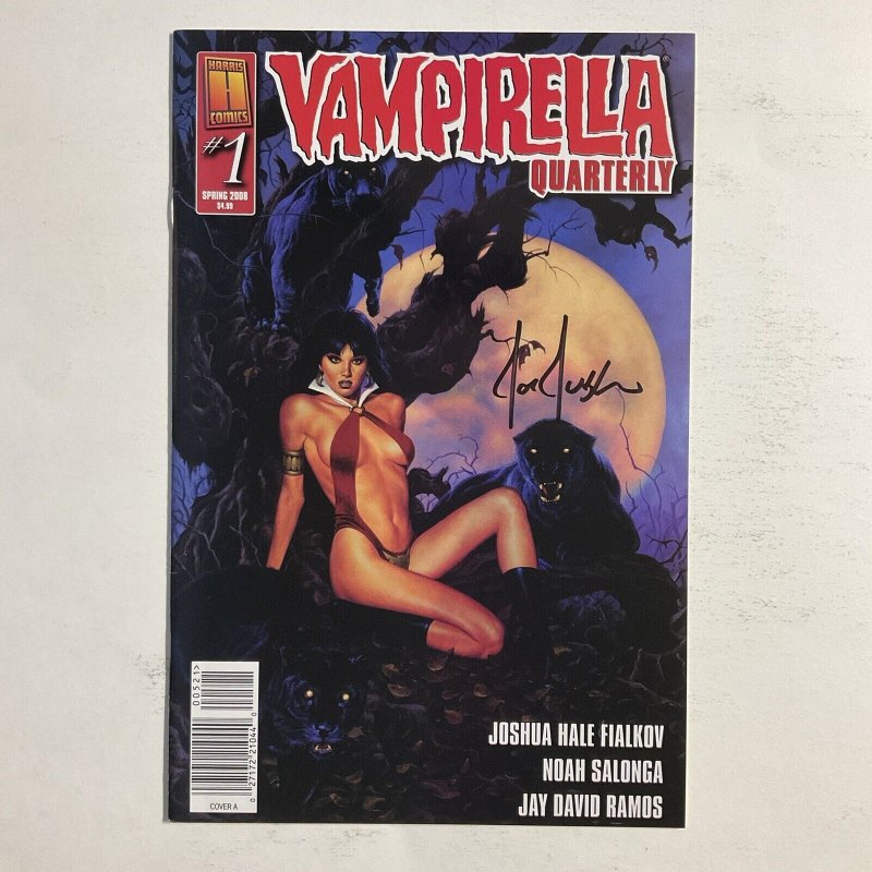Vampirella Quarterly 1 2008 Signed by Joe Jusko Harris NM near mint
