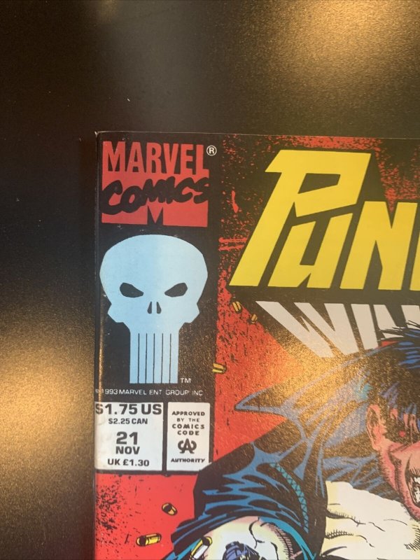 PUNISHER WAR ZONE #21  MARVEL COMICS 1993 759606018963