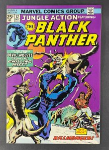 Jungle Action (1972) #12 VF- (7.5) 1st App Sombre Killmonger Black Panther