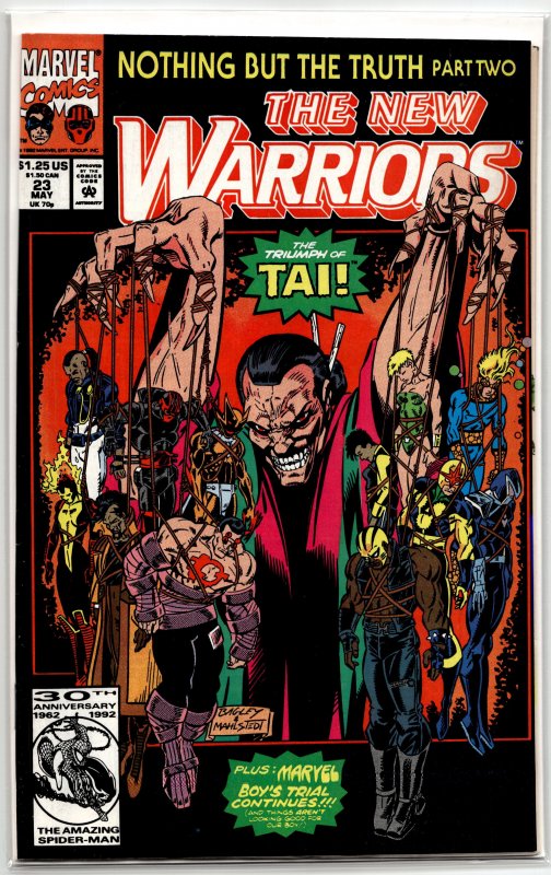 The New Warriors #23 (1992) New Warriors