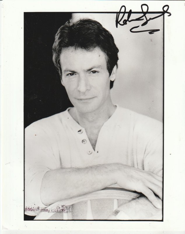 Autographed Robin Sachs photo