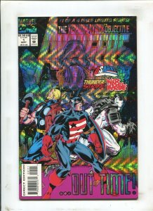 Avengers: Terminatrix Objective #1 - 1st Appearance of Time-Kangs (8.5) 1993 