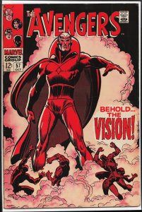 The Avengers #57 (1968) The Avengers [Key Issue]