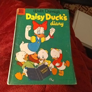 Walt Disney's Daisy Duck's Diary Four-Color 659 golden age 1955 Huey Dewey Louie