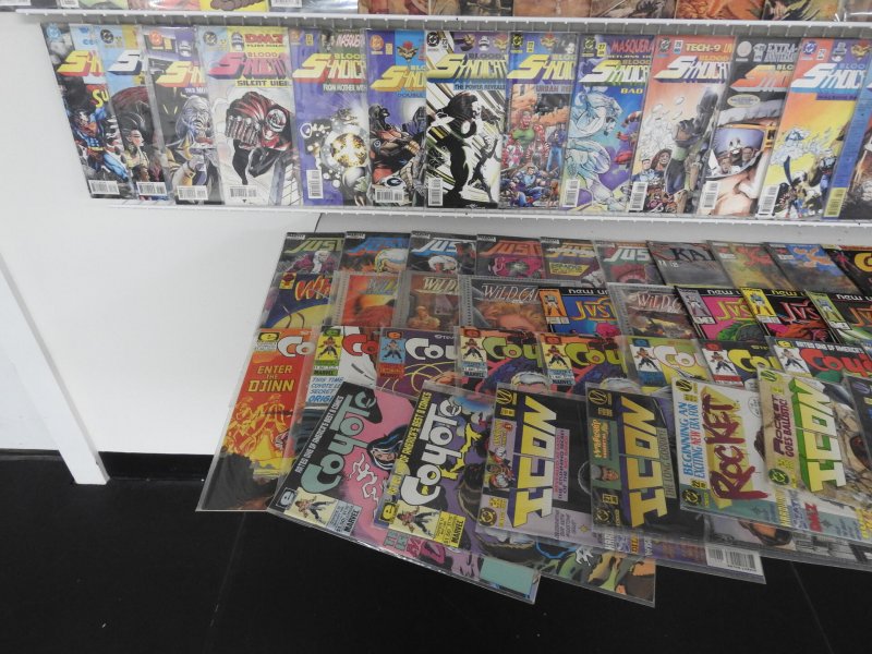 Huge Lot 180+ Comics W/ Batman vs. Predator, Icon, Coyote, +More!