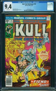 KULL, THE DESTROYER #19, CGC 9.4 NM