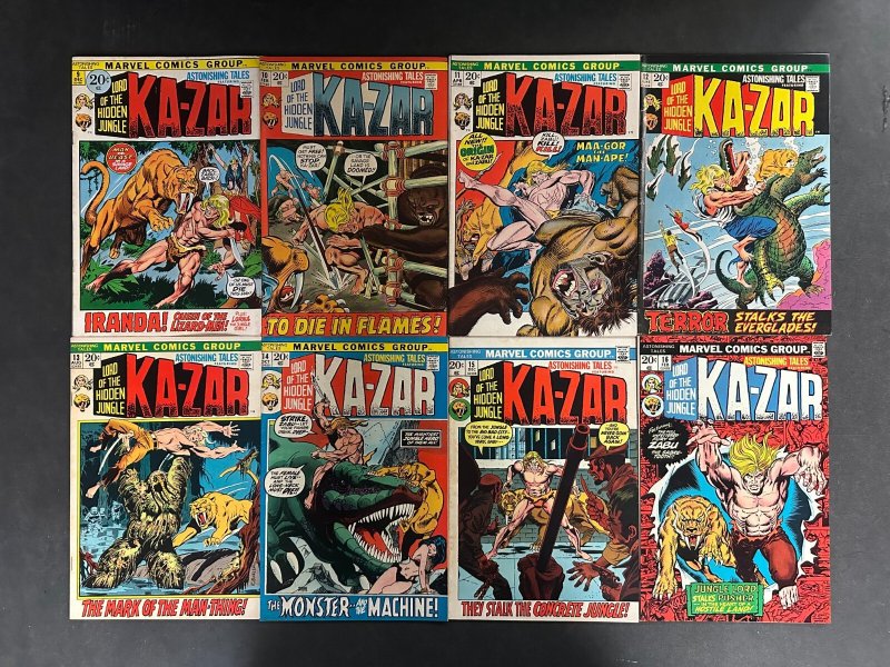 Astonishing Tales (1970) #1-36 VG/FN (5.0) Complete Set