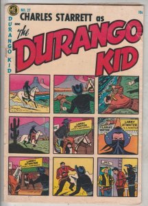 Durango Kid, The #27 (Jan-54) VG/FN+ Mid-Grade Durango Kid, Dan Brand and Tippi