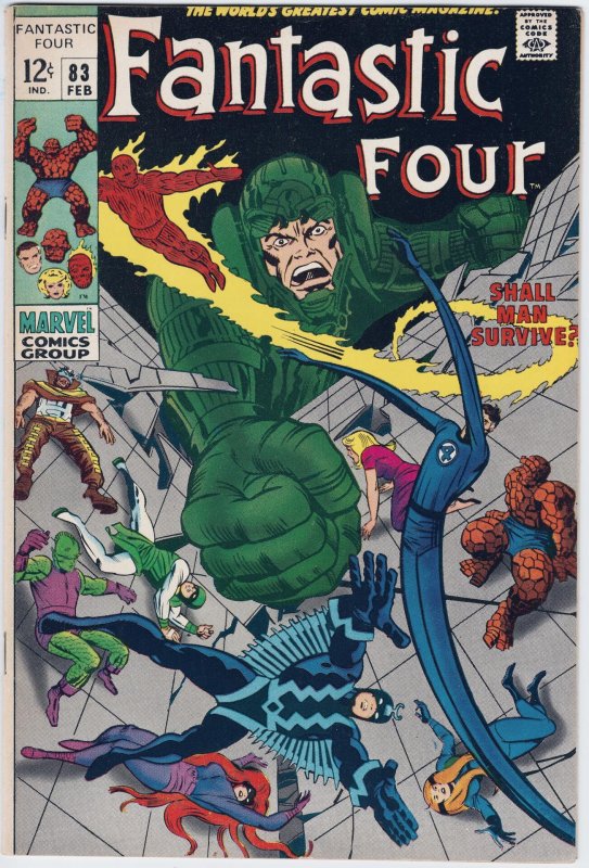 Fantastic Four #83 (1969) VF