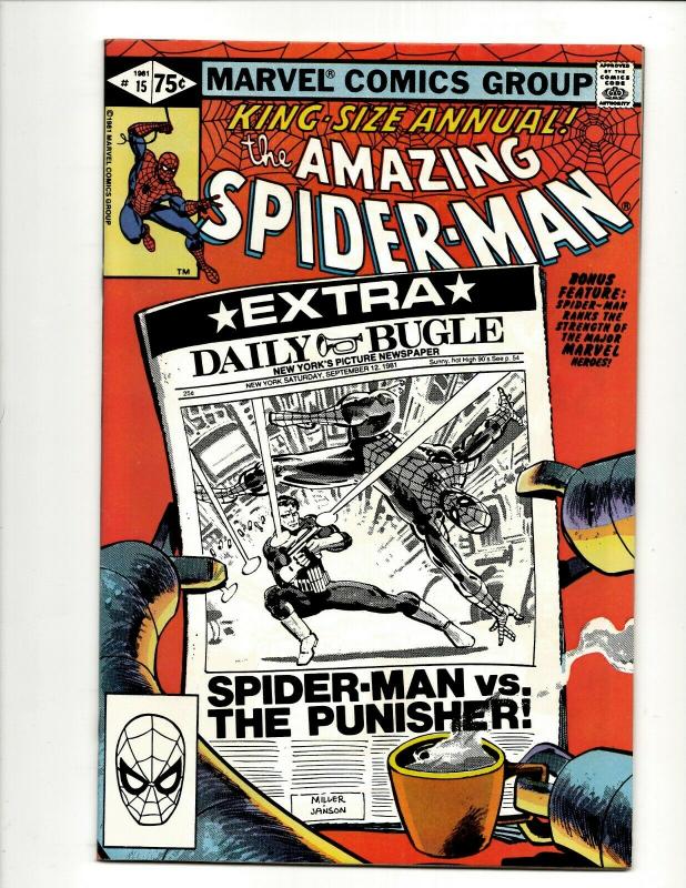 Lot Of 2 Amazing Spider-Man Marvel Comic Books ANNUALS # 15 21 NM Punisher DS4