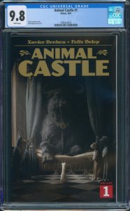 Animal Castle # 1 CGC 9.8 White Pages 1st Print Delep Cover A Ablaze Comics 2021