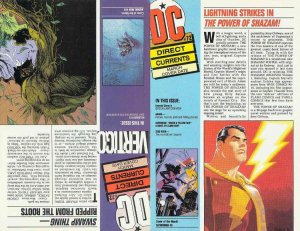DC Direct Currents #72 VF ; DC | Shazam Swamp Thing