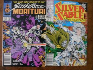 6 MARVEL Comic: GHOST RIDER TIMESTORM 2099 NIGHTSTALKERS MORITURI SILVER SABLE