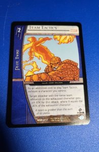 2004 Vs System Marvel Origins - Team Tactics