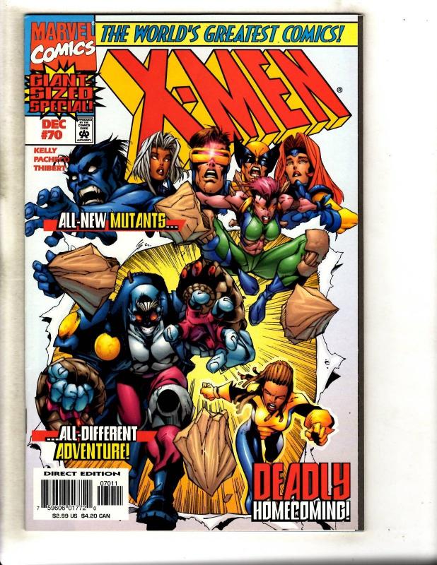 12 X-Men Marvel Comic Books # 66 67 68 69 70 71 + Annual 1 2 95' 96' 97' -1 DB9