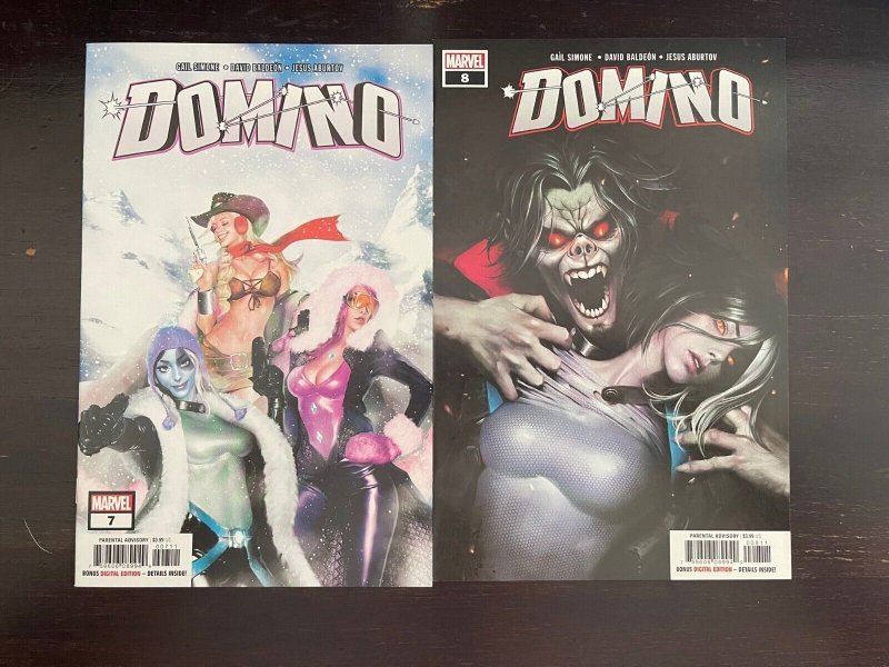 Domino #7 8 Marvel 2018 Morbius NM 9.4