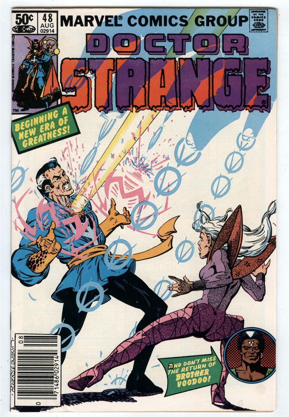 Doctor Strange #48 1st meeting Dr Strange & Brother Voodoo MCU
