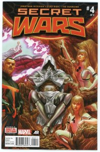 Secret Wars #4 Jonathan Hickman Esad Ribić NM