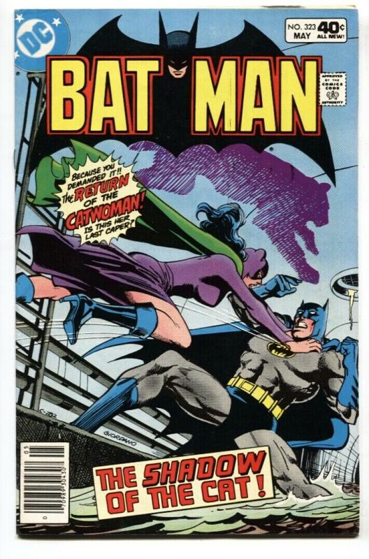 Batman #323 Catwoman comic book DC 1980