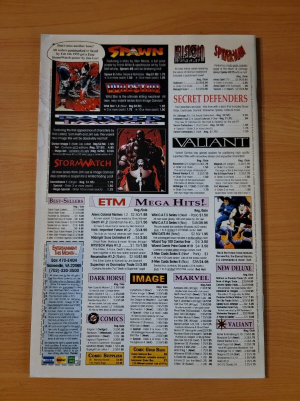 PITT #1 Newsstand Variant ~ NEAR MINT NM ~ 1993 Image Comics