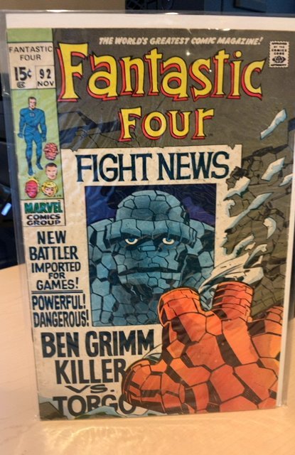 Fantastic Four #92 (1969) 2.5 GD+