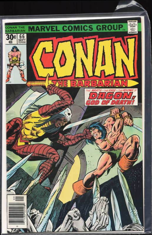 Conan the Barbarian #66 (1976) Conan