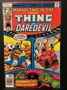 Marvel Two-in-One #38 (1978) VF/NM 9.0 Daredevil