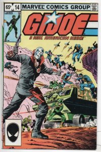 GI JOE #14, FN, Marvel, Larry Hama, Soldiers, 1982 1983, Destro, 2nd print
