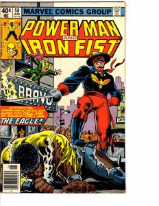 Power Man & Iron Fist # 58 FN Marvel Comic Book Netflix Defenders Luke Cage AH1