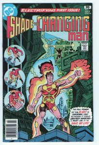SHADE, THE CHANGING MAN #1 - 4.5 - WP - Ditko